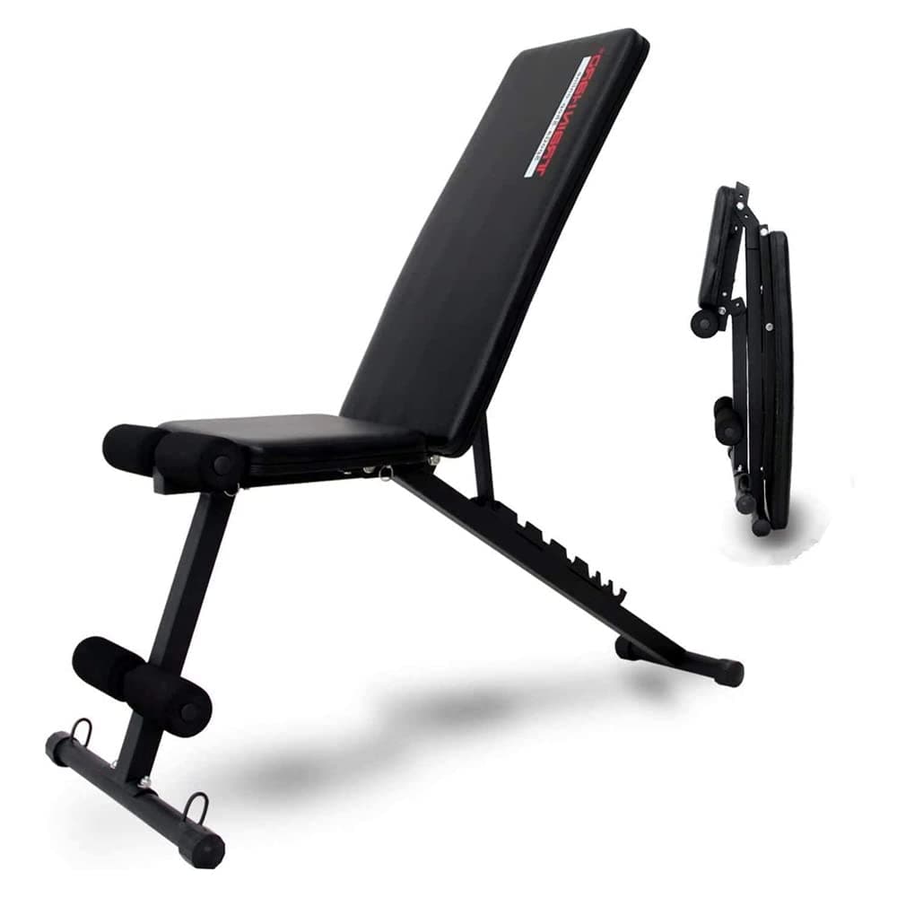 Banc de Musculation Réglable Pliable
