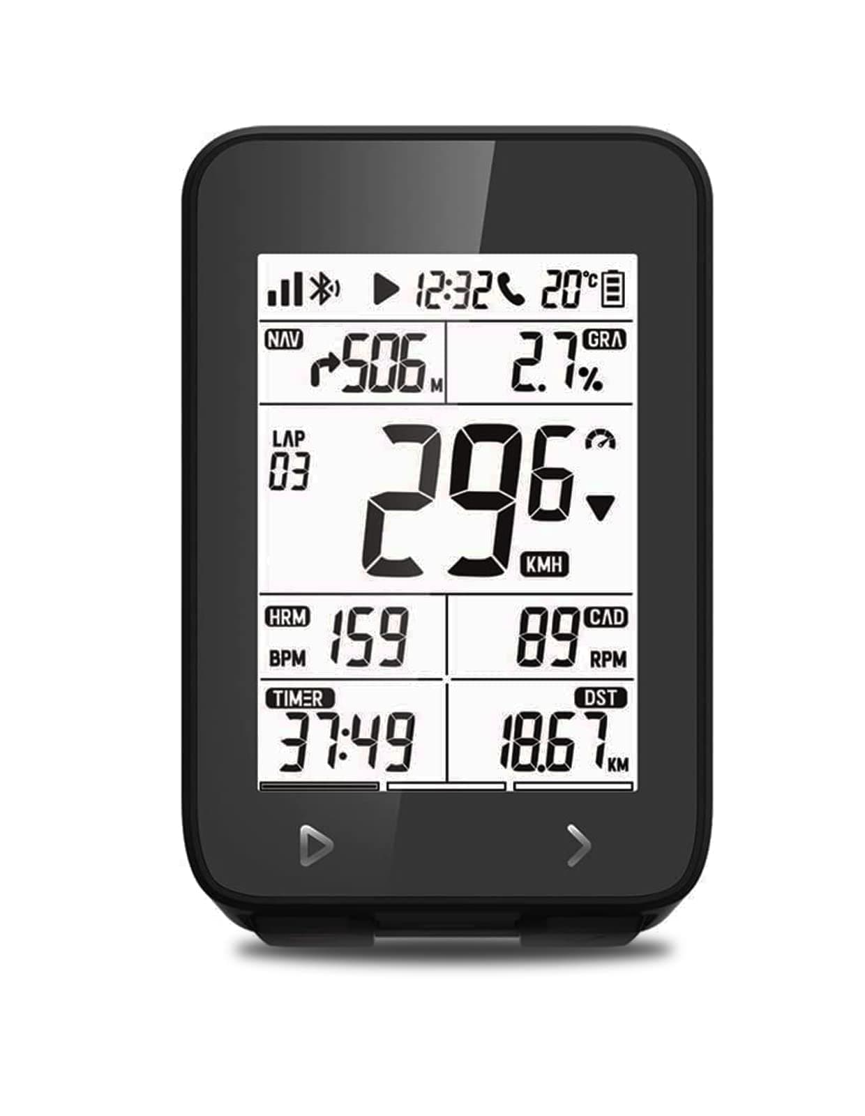 Compteur GPS Vélo sans Fil
