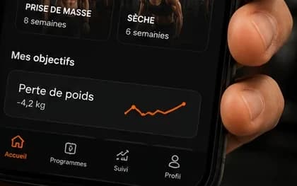 Ta progression en un coup d’œil